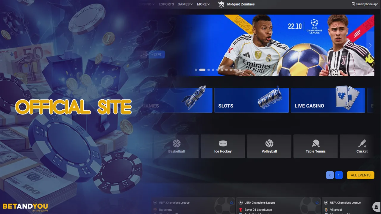 A detailed review of the BetAndYou online casino website.